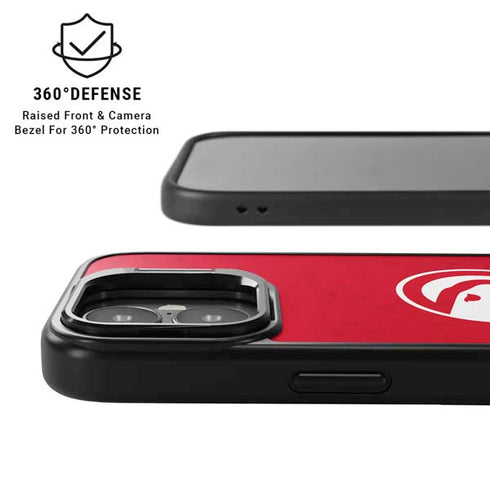 NBA Atlanta Hawks Distressed iPhone 17 Kickstand Case