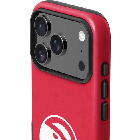 NBA Atlanta Hawks Distressed iPhone 17 Pro Impact Case