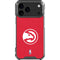 NBA Atlanta Hawks Distressed iPhone 17 Pro Max Clear Case