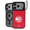 NBA Atlanta Hawks Distressed iPhone 17 Pro Max Kickstand Case