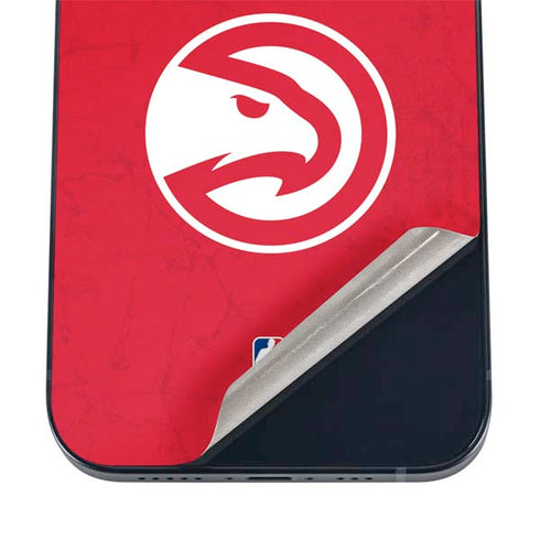 NBA Atlanta Hawks Distressed iPhone 17 Pro Skin