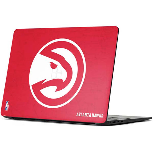 NBA Atlanta Hawks Distressed Surface Laptop 7 13.8in Skin