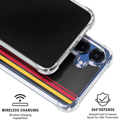 NBA Atlanta Hawks Jersey Galaxy S25 FE Clear Case