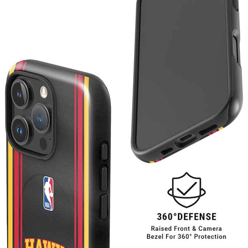NBA Atlanta Hawks Jersey iPhone 16 Pro Max Magsafe Impact Case