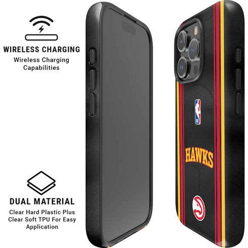 NBA Atlanta Hawks Jersey iPhone 16 Pro Max Magsafe Impact Case