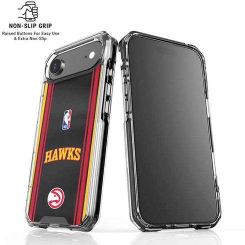 NBA Atlanta Hawks Jersey iPhone 17 Air Clear Case