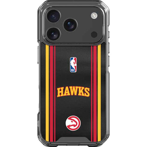 NBA Atlanta Hawks Jersey iPhone 17 Pro Clear Case