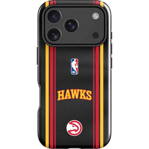NBA Atlanta Hawks Jersey iPhone 17 Pro Max Impact Case