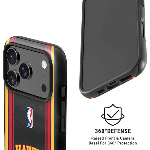 NBA Atlanta Hawks Jersey iPhone 17 Pro Max Magsafe Impact Case