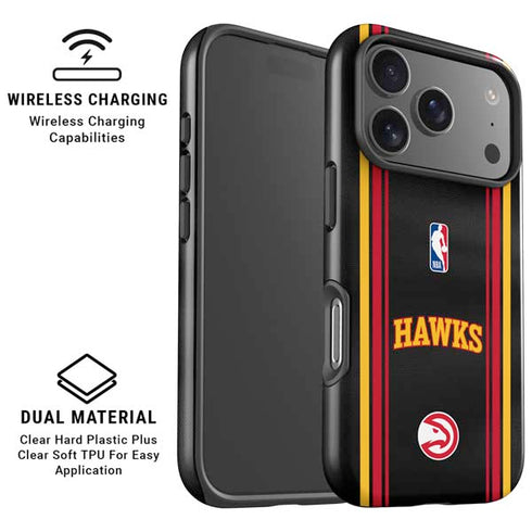 NBA Atlanta Hawks Jersey iPhone 17 Pro Max Magsafe Impact Case