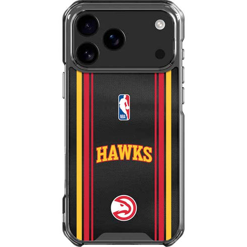 NBA Atlanta Hawks Jersey iPhone 18 Pro Max Clear Case