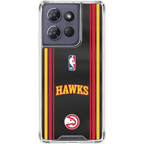 NBA Atlanta Hawks Jersey Moto G Stylus 5G (2025) Clear Case