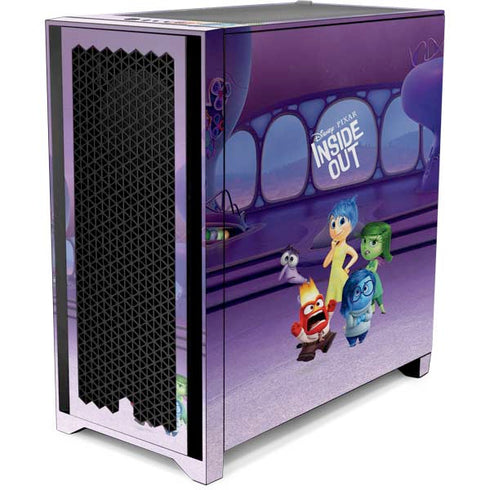 Disney Inside Out Headquarters Corsair 4000D Tempered Glass Mid-Tower ATX Case Skin