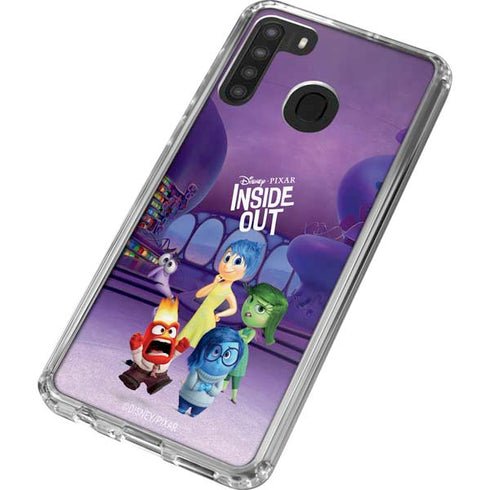 Disney Inside Out Headquarters Galaxy A21 Clear Case