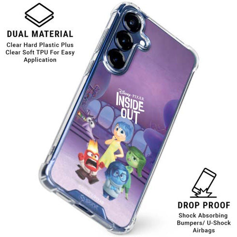Disney Inside Out Headquarters Galaxy S25 Plus Clear Case