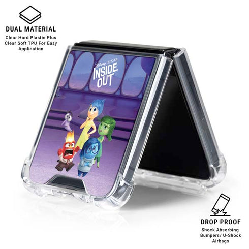 Disney Inside Out Headquarters Galaxy Z Flip6 Clear Case