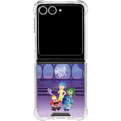 Disney Inside Out Headquarters Galaxy Z Flip7 Clear Case