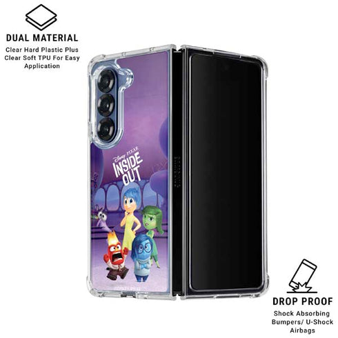 Disney Inside Out Headquarters Galaxy Z Fold7 Clear Case