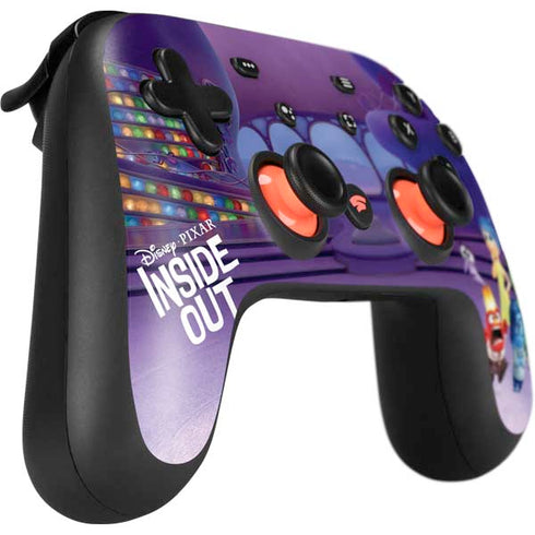 Disney Inside Out Headquarters Google Stadia Controller Skin