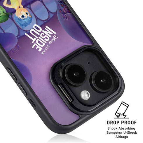 Disney Inside Out Headquarters iPhone 15 Plus Kickstand Case