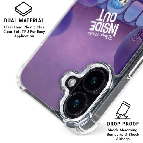 Disney Inside Out Headquarters iPhone 16 Clear Case