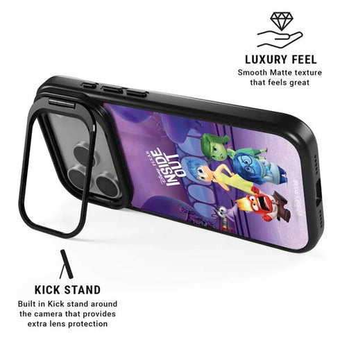 Disney Inside Out Headquarters iPhone 17 Pro Kickstand Case