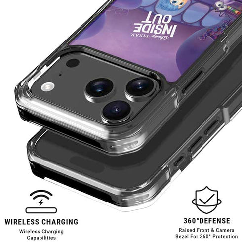 Disney Inside Out Headquarters iPhone 17 Pro Max Clear Case