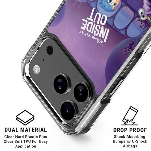 Disney Inside Out Headquarters iPhone 18 Pro Clear Case