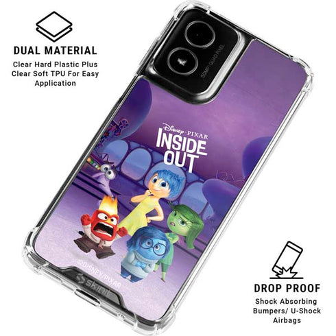 Disney Inside Out Headquarters Moto G Power 5G (2024) Clear Case