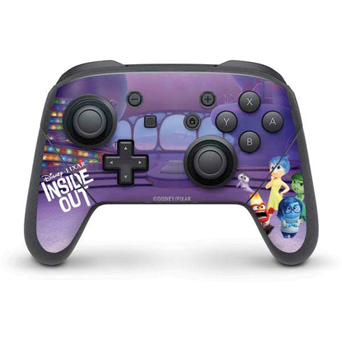 Disney Inside Out Headquarters Nintendo Switch Pro Controller Skin