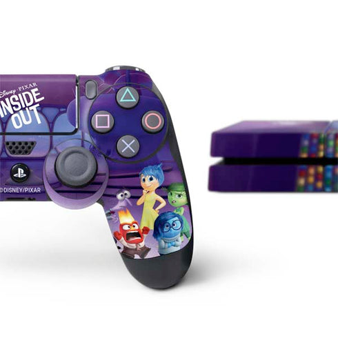 Disney Inside Out Headquarters PS4 Console and Controller Bundle Skin