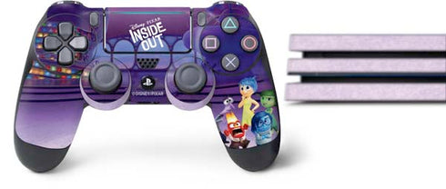 Disney Inside Out Headquarters PS4 Pro Bundle Skin
