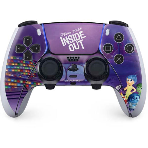 Disney Inside Out Headquarters PS5 DualSense Edge Pro Controller Skin