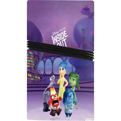 Disney Inside Out Headquarters PS5 Pro Console Skin
