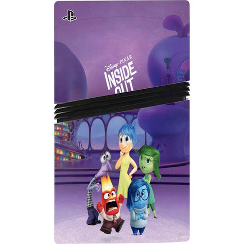 Disney Inside Out Headquarters PS5 Pro Disk Bundle Skin