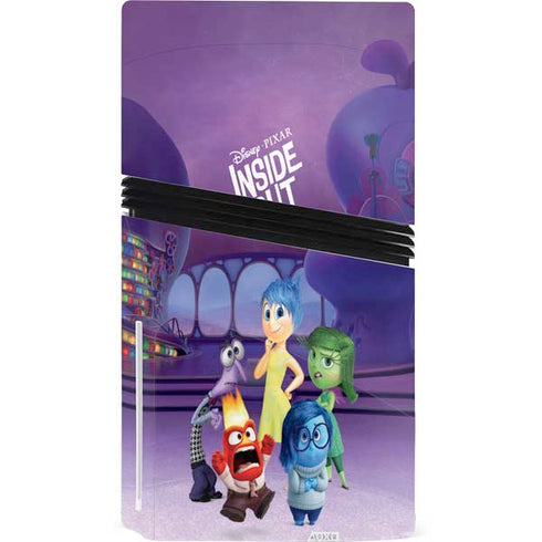 Disney Inside Out Headquarters PS5 Pro Disk Console Skin