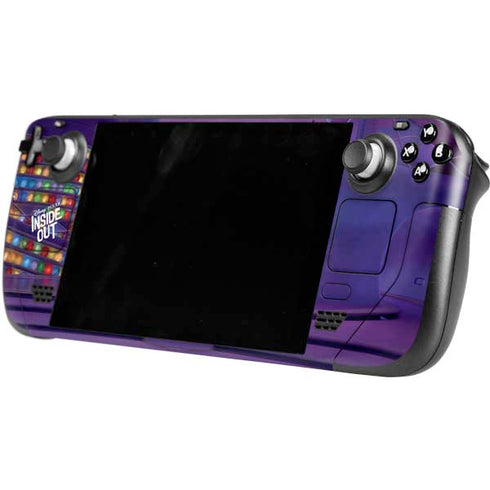 Disney Inside Out Headquarters Steam Deck Handheld Gaming Computer OLED Skin
