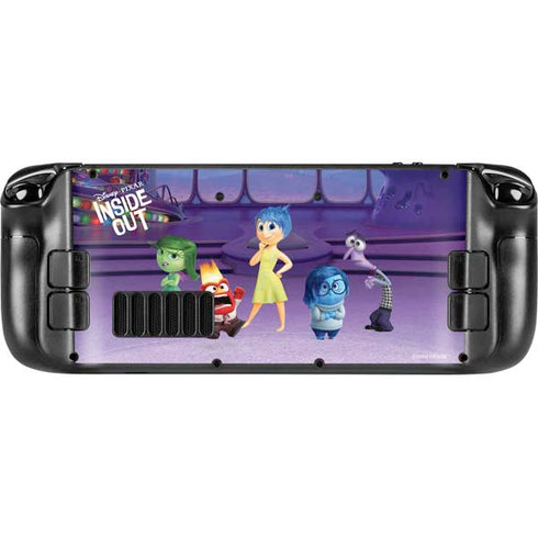 Disney Inside Out Headquarters Steam Deck Handheld Gaming Computer OLED Skin