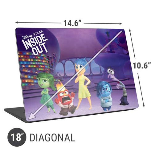 Disney Inside Out Headquarters Universal Laptop 18in (14.6 x 10.6in) Skin