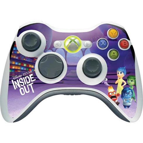 Disney Inside Out Headquarters Xbox 360 Wireless Controller Skin