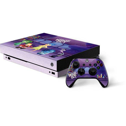 Disney Inside Out Headquarters Xbox One X Bundle Skin