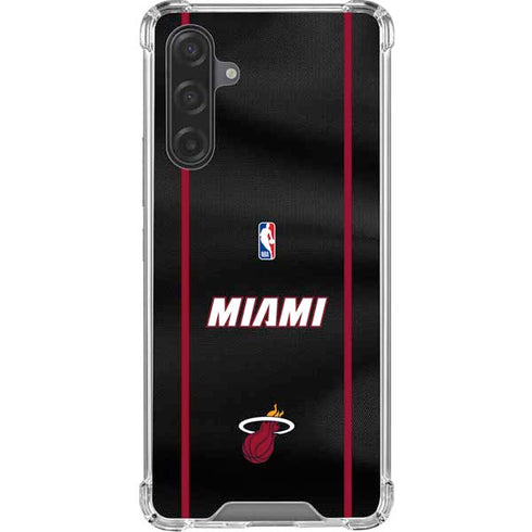 NBA Miami Heat Jersey Galaxy A17 Clear Case