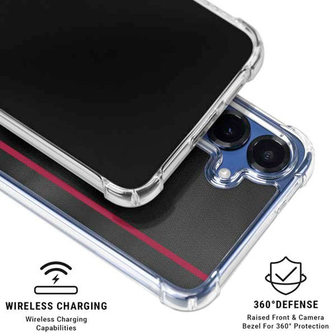 NBA Miami Heat Jersey Galaxy S25 FE Clear Case