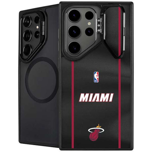 NBA Miami Heat Jersey Galaxy S26 Ultra Kickstand Case