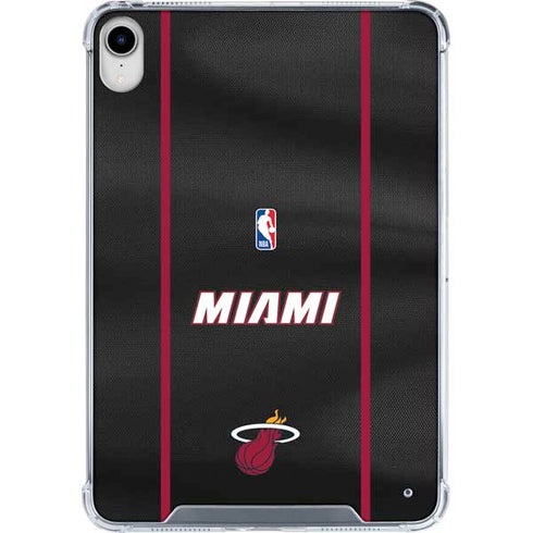 NBA Miami Heat Jersey iPad 11th Gen (2025) Clear Case