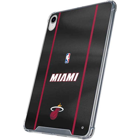 NBA Miami Heat Jersey iPad 11th Gen (2025) Clear Case