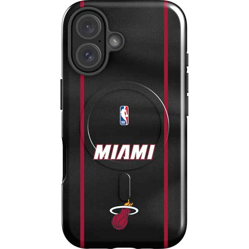 NBA Miami Heat Jersey iPhone 16 Magsafe Impact Case
