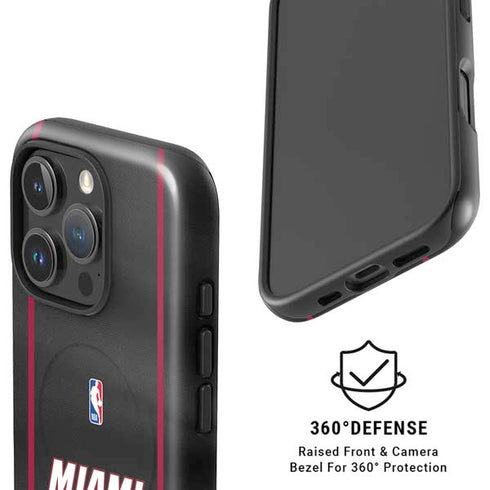 NBA Miami Heat Jersey iPhone 16 Pro Max Magsafe Impact Case