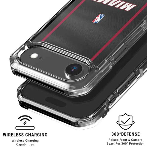 NBA Miami Heat Jersey iPhone 17 Air Clear Case
