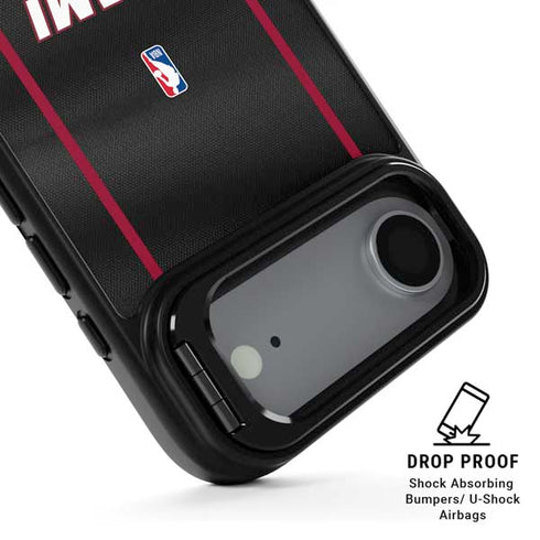 NBA Miami Heat Jersey iPhone 17 Air Kickstand Case